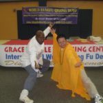 Wushu Kung Fu Demo At the Adam Bucky James Community Center Was A Success