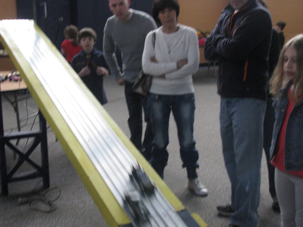 Pinewood Derby Held At The Adam Bucky James Community Center