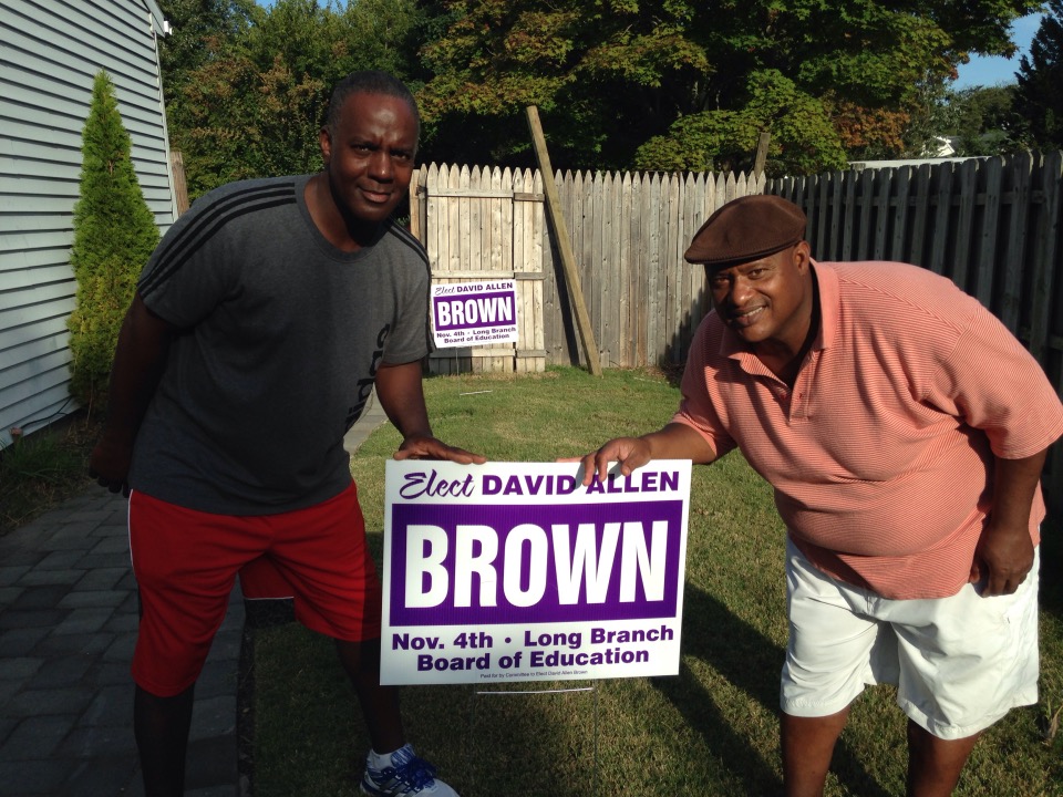 David Allen Brown Runs For The Long Branch Board Of Education