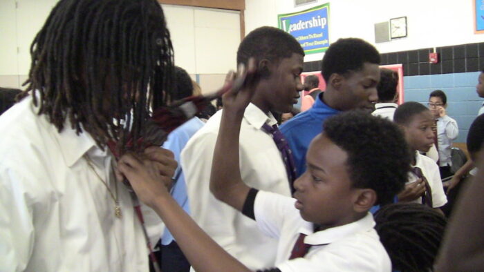 Omega Psi Phi Teaches Asbury Park Boys How To Tie A Tie