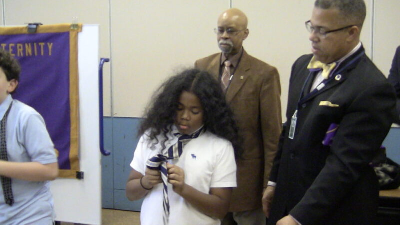 Omega Psi Phi Teaches Asbury Park Boys How To Tie A Tie