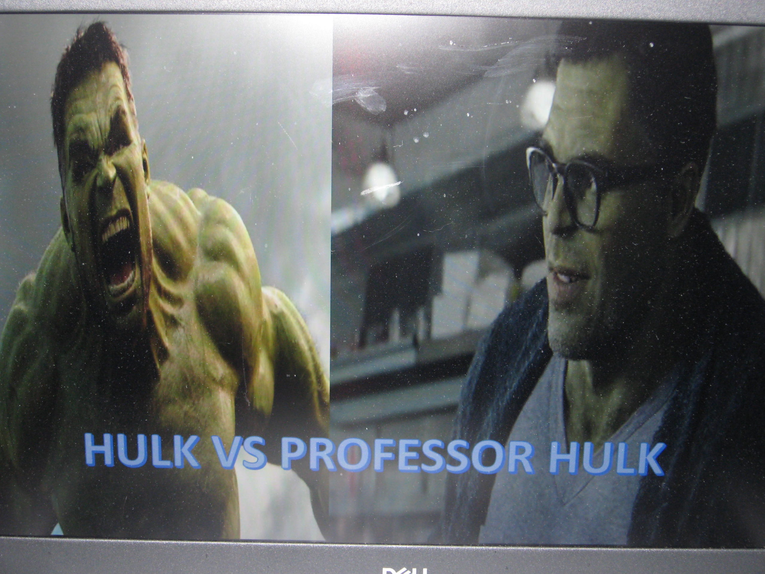 AVENGERS ENDGAME PROBLEM PART TWO: HULK VS PROFESSOR HULK