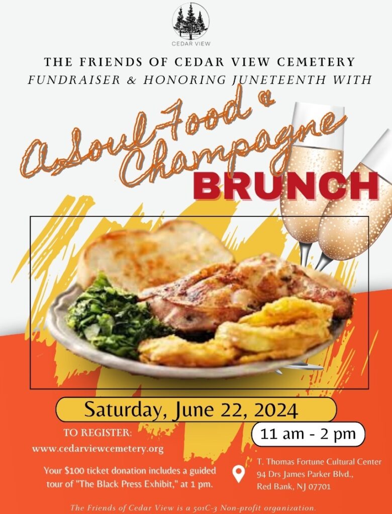 Soul Food and Champagne Brunch Friends of Cedar View Cemetery