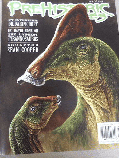 Prehistoric Times Magazine Duck BIlls